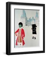 Life of Voltaire-Emilio Tadini-Framed Giclee Print