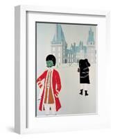 Life of Voltaire-Emilio Tadini-Framed Giclee Print