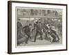 Life on Board a Man-Of-War, Junior Officers at Hockey-William Heysham Overend-Framed Giclee Print