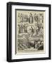 Life on Board a Messageries Maritimes Steamer-Godefroy Durand-Framed Premium Giclee Print