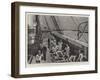 Life on Board a Warship, Examination of the Kits-Joseph Nash-Framed Giclee Print