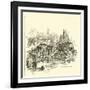 Life on Canton River-null-Framed Giclee Print