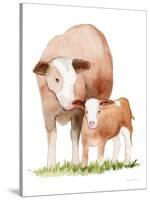 Life on the Farm Animal Element I-Kathleen Parr McKenna-Stretched Canvas