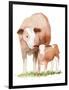 Life on the Farm Animal Element I-Kathleen Parr McKenna-Framed Art Print