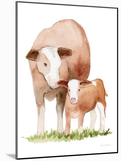 Life on the Farm Animal Element I-Kathleen Parr McKenna-Mounted Art Print