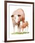 Life on the Farm Animal Element I-Kathleen Parr McKenna-Framed Art Print