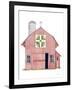 Life on the Farm Barn Element I-Kathleen Parr McKenna-Framed Art Print