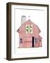 Life on the Farm Barn Element I-Kathleen Parr McKenna-Framed Art Print