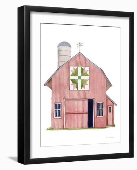 Life on the Farm Barn Element I-Kathleen Parr McKenna-Framed Art Print