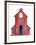 Life on the Farm Barn Element II-Kathleen Parr McKenna-Framed Art Print