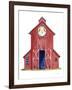 Life on the Farm Barn Element II-Kathleen Parr McKenna-Framed Art Print