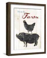 Life On The Farm-OnRei-Framed Art Print