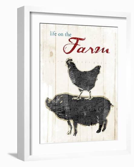 Life On The Farm-OnRei-Framed Art Print