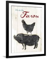 Life On The Farm-OnRei-Framed Art Print