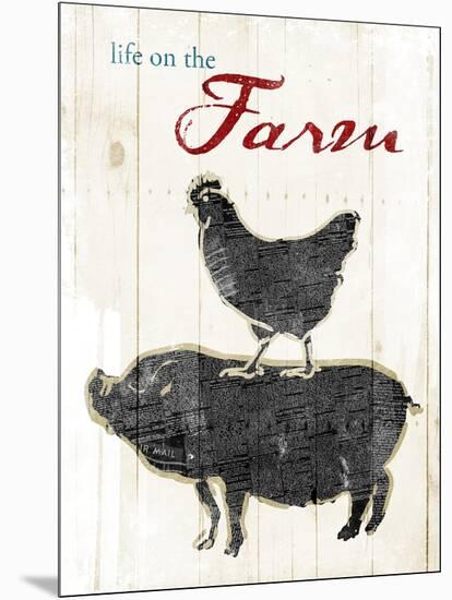 Life On The Farm-OnRei-Mounted Art Print