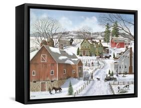 Life on the Farm-Bob Fair-Framed Stretched Canvas