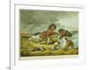 Life on the Prairie, the Trappers Defense, Fire Fight Fire, 1862-Mary Cassatt-Framed Giclee Print