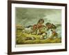 Life on the Prairie, the Trappers Defense, Fire Fight Fire, 1862-Mary Cassatt-Framed Giclee Print