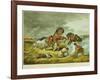 Life on the Prairie, the Trappers Defense, Fire Fight Fire, 1862-Mary Cassatt-Framed Giclee Print