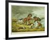 Life on the Prairie, the Trappers Defense, Fire Fight Fire, 1862-Mary Cassatt-Framed Giclee Print