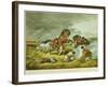 Life on the Prairie, the Trappers Defense, Fire Fight Fire, 1862-Mary Cassatt-Framed Giclee Print