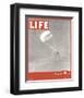 LIFE Parachute Test 1937-null-Framed Art Print