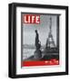 LIFE Paris Eiffel Tower 1946-null-Framed Art Print