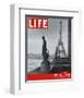 LIFE Paris Eiffel Tower 1946-null-Framed Art Print