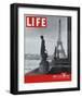 LIFE Paris Eiffel Tower 1946-null-Framed Art Print