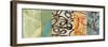 Life Patterns I-Bridges-Framed Giclee Print