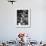 Life Photographer Margret Bourke-White Sitting Amidst Contents of Opened Suitcase-Alfred Eisenstaedt-Framed Premium Photographic Print displayed on a wall