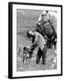 Life Photographer Vernon Merritt at Work on an Apache Indian Reservation-Vernon Merritt III-Framed Premium Photographic Print