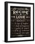 Life Recipes I-Jess Aiken-Framed Art Print