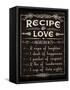 Life Recipes I-Jess Aiken-Framed Stretched Canvas