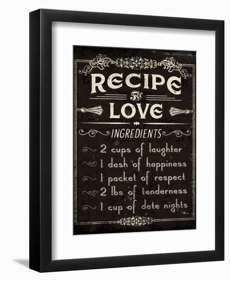 Life Recipes I-Jess Aiken-Framed Art Print