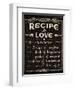 Life Recipes I-Jess Aiken-Framed Art Print