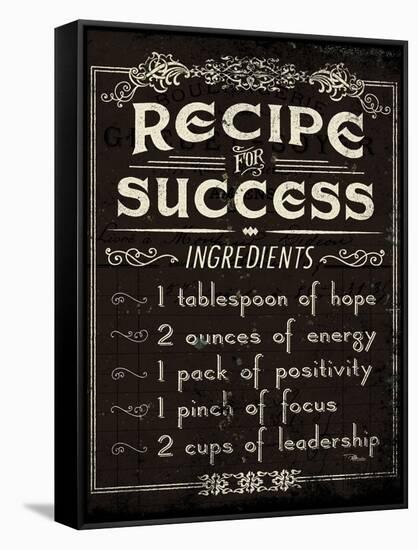 Life Recipes II-Jess Aiken-Framed Stretched Canvas