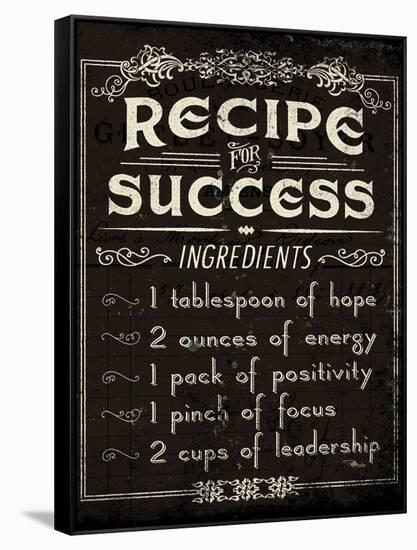 Life Recipes II-Jess Aiken-Framed Stretched Canvas