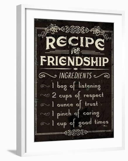 Life Recipes III-Jess Aiken-Framed Art Print