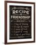 Life Recipes III-Jess Aiken-Framed Art Print