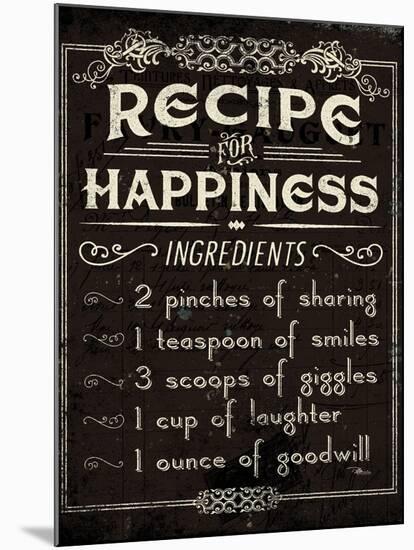 Life Recipes IV-Jess Aiken-Mounted Art Print