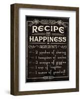 Life Recipes IV-Jess Aiken-Framed Art Print