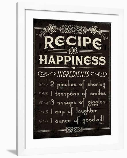 Life Recipes IV-Jess Aiken-Framed Art Print