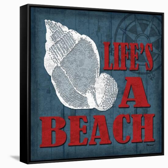 Life's a Beach-Todd Williams-Framed Stretched Canvas