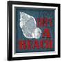 Life's a Beach-Todd Williams-Framed Art Print