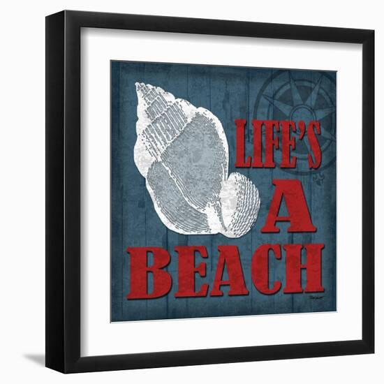 Life's a Beach-Todd Williams-Framed Art Print