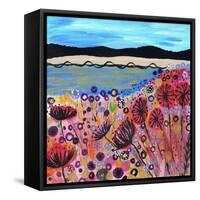 Life's a Beach-Caroline Duncan-Framed Stretched Canvas