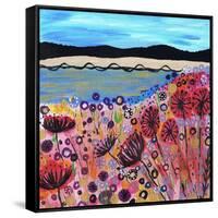 Life's a Beach-Caroline Duncan-Framed Stretched Canvas