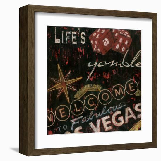 Life's a Gamble-Eugene Tava-Framed Art Print