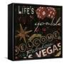 Life's a Gamble-Janet Tava-Framed Stretched Canvas